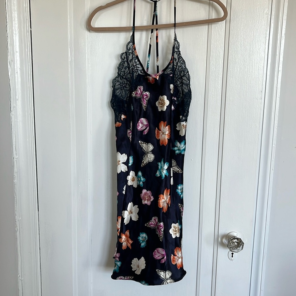 Lingerie & Co Slip Medium butterfly floral print
